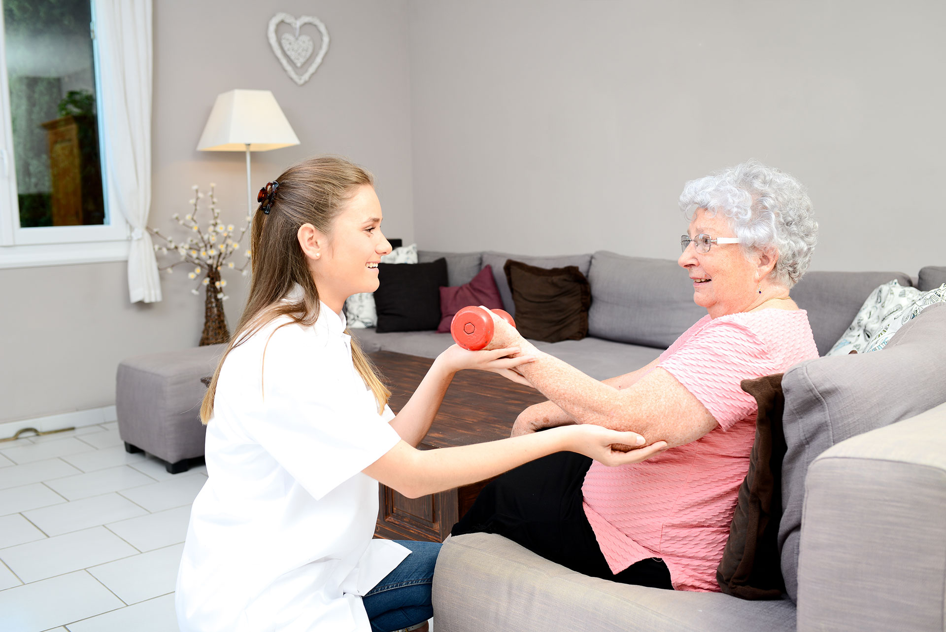 Physiotherapy and rehabilitation in the home